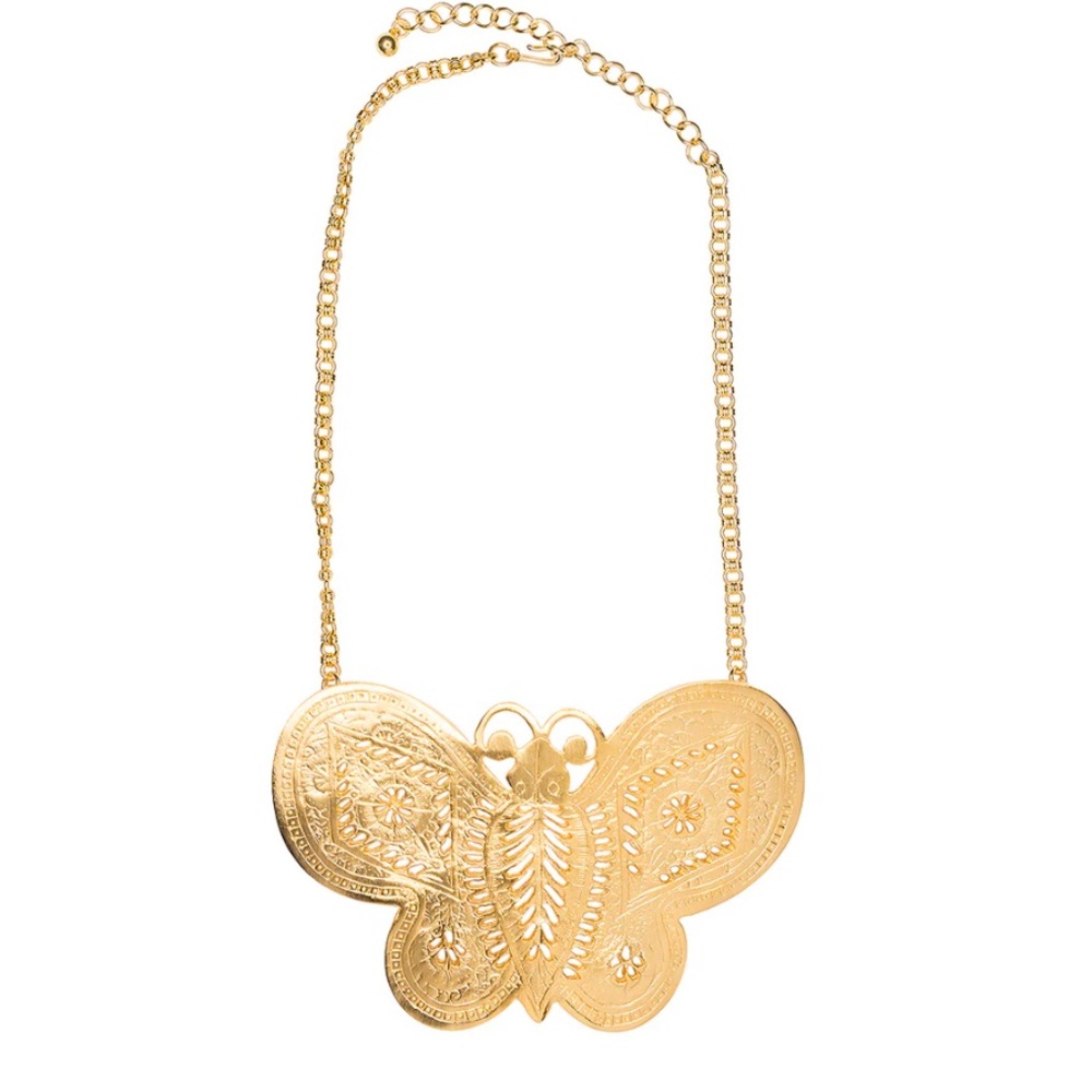Iconic Kenneth Jay Lane “Sex and The City” Vintage Butterfly Necklace